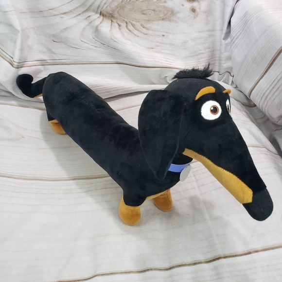 ๐SOLD๐ TY Secret Life Of Pets Buddy Dachshund Dog 18 Inch Plush Toy 2016 Tag - Picture 3 of 11